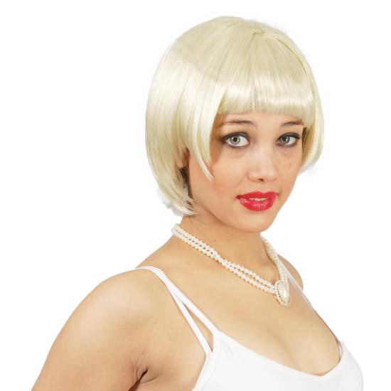 PELUCA PARA DISFRAZ CORTA RUBIA tie-25 PELUCA PARA DISFRAZ CORTA RUBIA tie-25