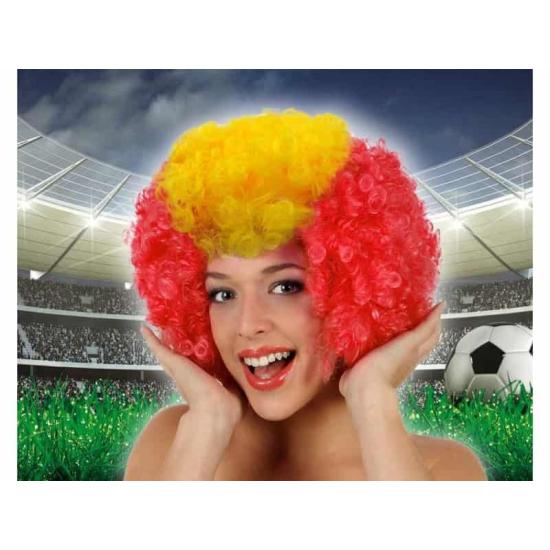 Peluca Payaso Bandera de España Peluca Payaso Bandera de España