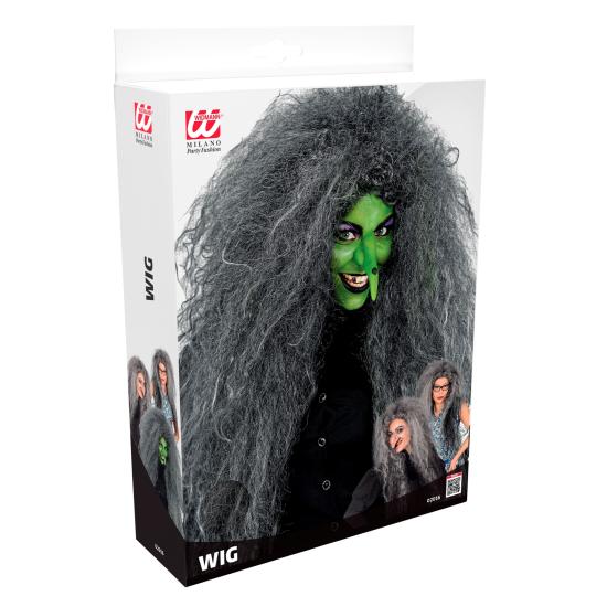 Peluca Peinado Gigante Gris: transforma tu look para Halloween o Carnaval Peluca Peinado Gigante Gris: transforma tu look para Halloween o Carnaval