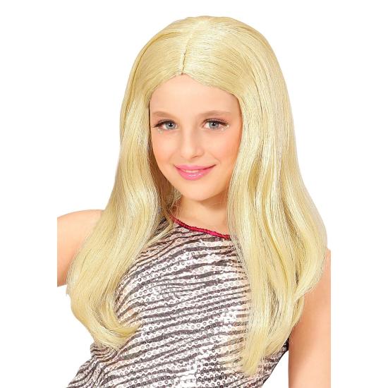 Peluca Personajes Rubia infantil Peluca Personajes Rubia infantil