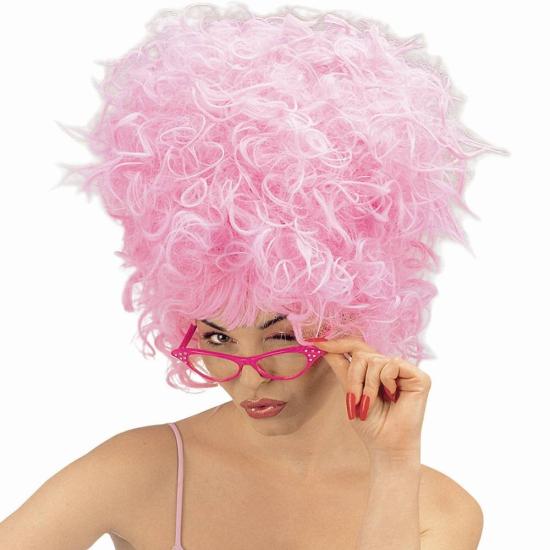 Peluca Priscila color Rosa . Peluca Priscila color Rosa .