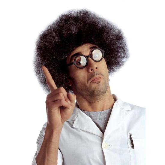 Peluca Profesor Loco Morena Peluca Profesor Loco Morena