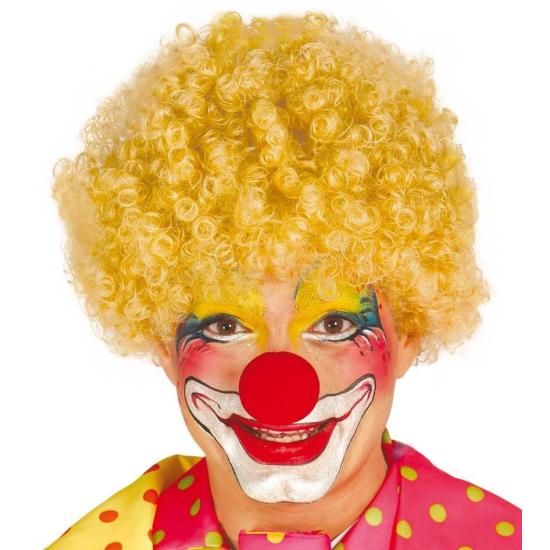 Peluca Rizada Rubia económica Peluca Rizada Rubia económica