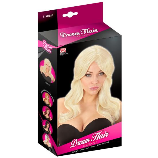 Peluca Rubia Ondulada Premium Peluca Rubia Ondulada Premium