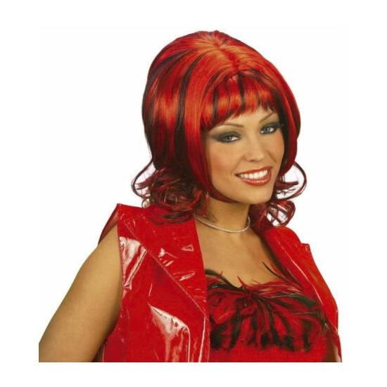 Peluca Sharona color rojo Peluca Sharona color rojo