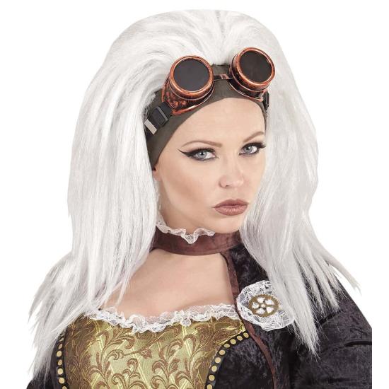 Peluca Steampunk con Gafas Peluca Steampunk con Gafas