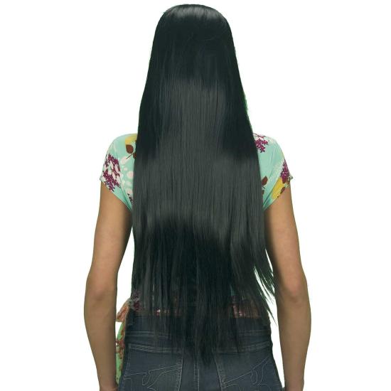 Peluca Super Larga color negra Peluca Super Larga color negra