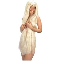 Peluca Extralarga Rubia 100 cms