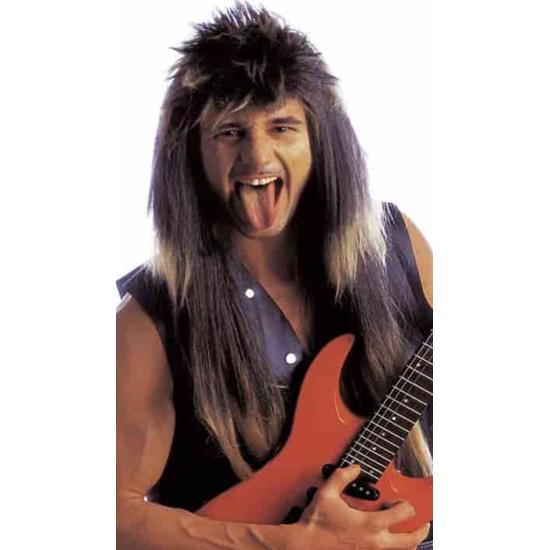 Peluca Viejo Rockero adultos Peluca Viejo Rockero adultos