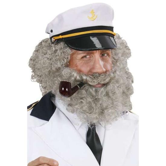 Peluca y Barba Gris para disfraz Peluca y Barba Gris para disfraz