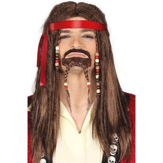 Peluca y Perilla Pirata Jack. Peluca y Perilla Pirata Jack.