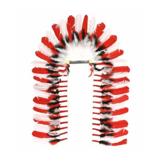 Penacho indio de 110 cm Lujo  . Penacho indio de 110 cm Lujo  .