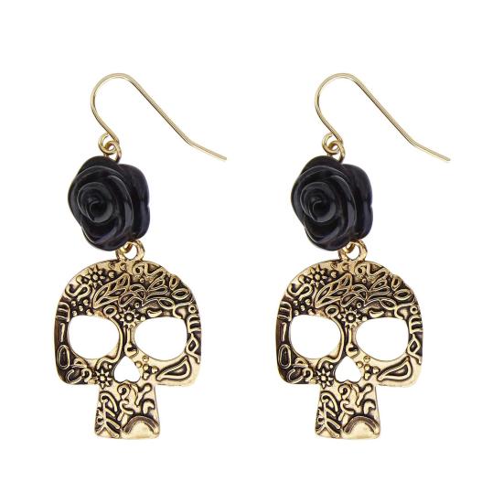Pendientes de Calavera Catrina Pendientes de Calavera Catrina