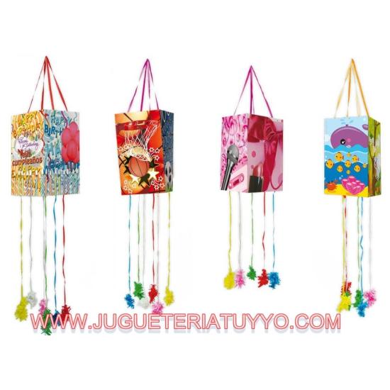 PIÑATA PLEGABLE 18x30 CMS PIÑATA PLEGABLE 18x30 CMS