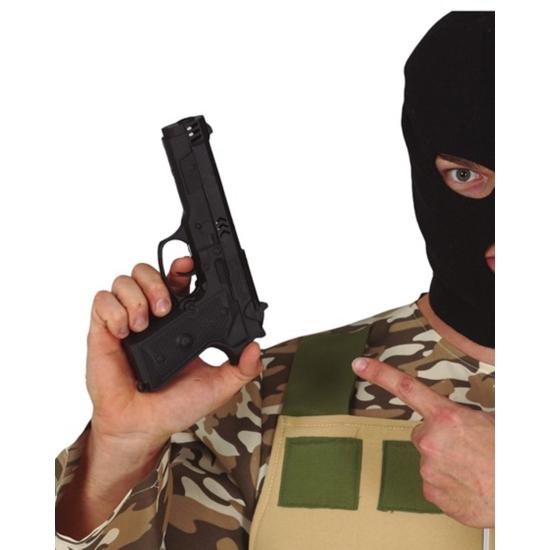 Pistola Disfraz Negra 25 cms Pistola Disfraz Negra 25 cms
