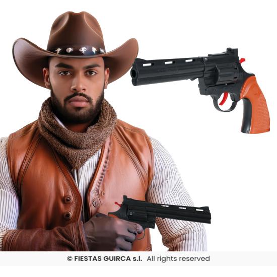 Pistola Magnum para disfraces Cowboy Pistola Magnum para disfraces Cowboy