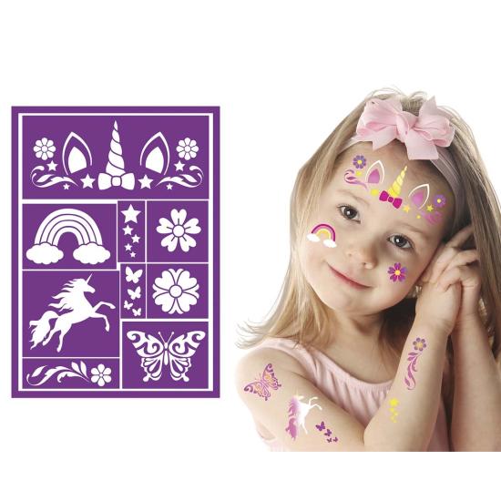 Plantilla Maquillaje infantil Fantasía Plantilla Maquillaje infantil Fantasía