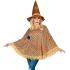 Poncho Espantapájaros con Sombrero – Disfraz de Halloween y Carnaval Poncho Espantapájaros con Sombrero – Disfraz de Halloween y Carnaval