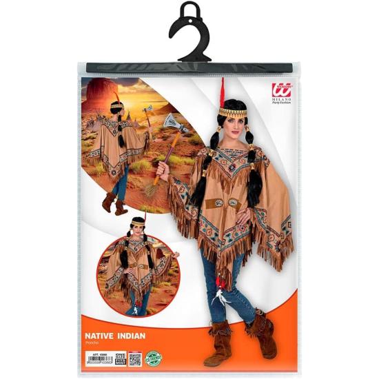 Poncho Indio con Flecos Poncho Indio con Flecos