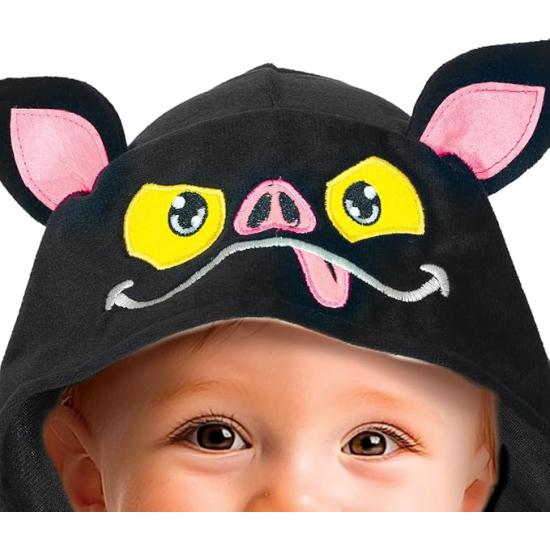 Poncho Murciélago con Capucha para Bebé Poncho Murciélago con Capucha para Bebé