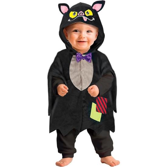 Poncho Murciélago con Capucha para Bebé Poncho Murciélago con Capucha para Bebé