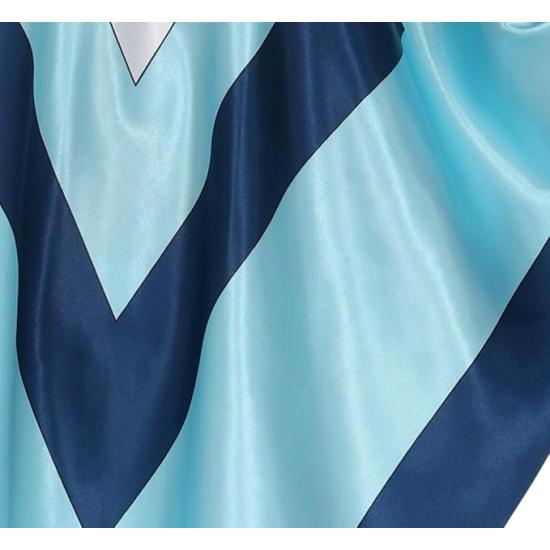 Poncho Super Trouper ABBA para Mujer – Disfraz de los Años 70 Azul para Fiestas, Halloween y Carnaval Poncho Super Trouper ABBA para Mujer – Disfraz de los Años 70 Azul para Fiestas, Halloween y Carnaval