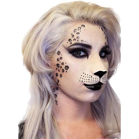 Prótesis de látex Woochie con cara de gato grande Prótesis de látex Woochie con cara de gato grande