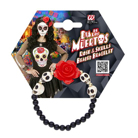 Pulsera Calaveras Catrina día de los Muertos Pulsera Calaveras Catrina día de los Muertos