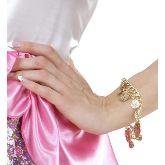 Pulsera con Monedas Doradas Pulsera con Monedas Doradas