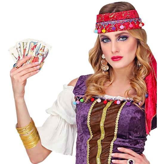 Pulseras Doradas Estilo Gitano – Set de 40 | Widmann 2983B Pulseras Doradas Estilo Gitano – Set de 40 | Widmann 2983B