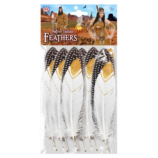 Set 12 Plumas indias * Set 12 Plumas indias *
