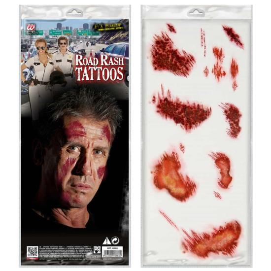 Set de 6 Tatuajes Abrasiones Set de 6 Tatuajes Abrasiones