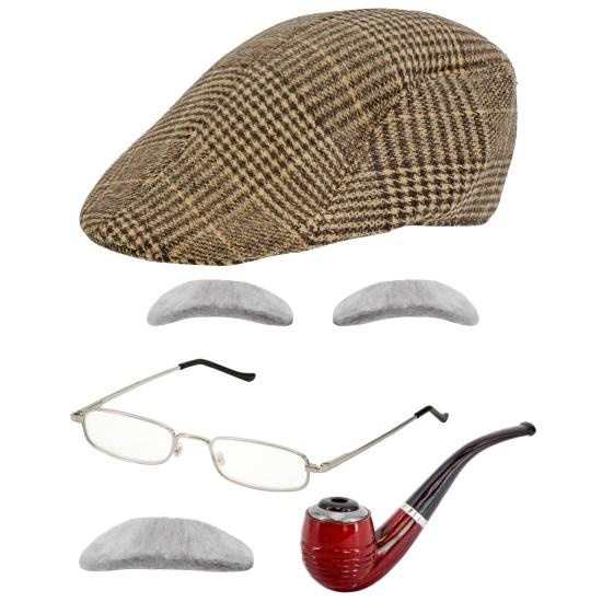 🎭 Set de Accesorios de Anciano – Widmann (EAN 8003558281572) 🎭 Set de Accesorios de Anciano – Widmann (EAN 8003558281572)