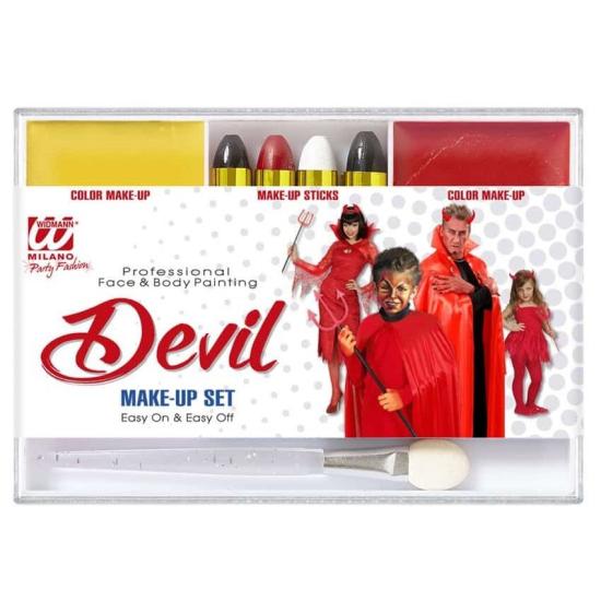 Set de Maquillaje de Diablo Set de Maquillaje de Diablo