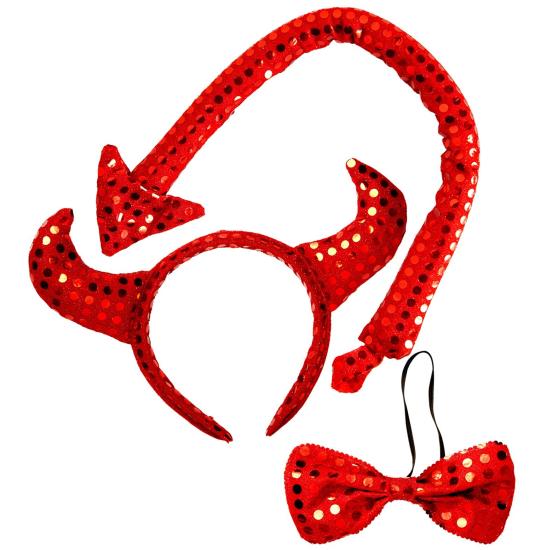 Set Diablo Lentejuelas Set Diablo Lentejuelas