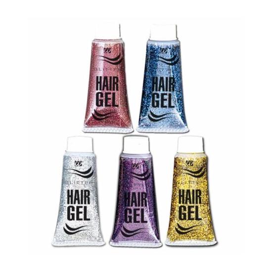 Set Gel Purpurina para Pelo con Peine Set Gel Purpurina para Pelo con Peine
