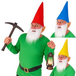 Set Gorro, Barba y Orejas para Enanos  Adulto