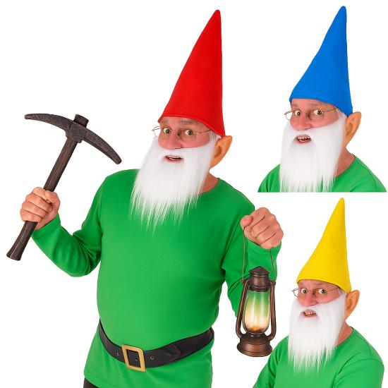 Set Gorro, Barba y Orejas para Enanos  Adulto