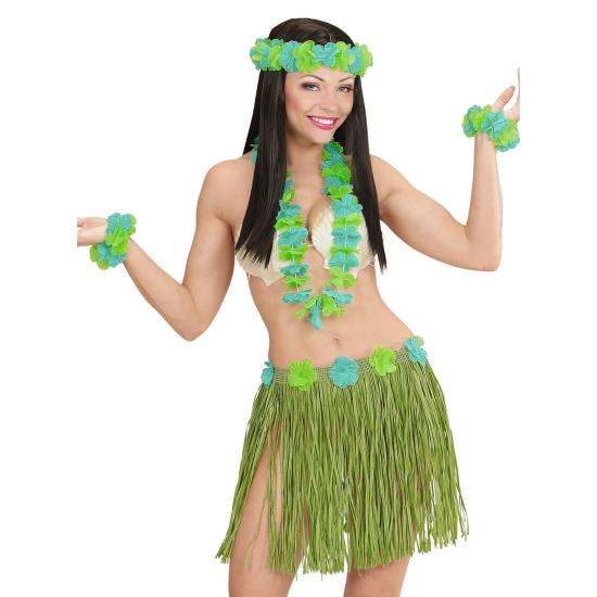Set Hawai Verde adulta Set Hawai Verde adulta