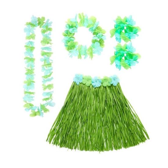 Set Hawai Verde adulta Set Hawai Verde adulta