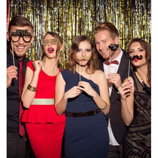 Set Photocall Fin de Año 20  pcs.* Set Photocall Fin de Año 20  pcs.*