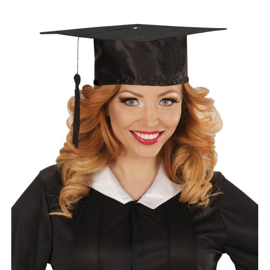 Birrete Graduado en Raso adulto Birrete Graduado en Raso adulto