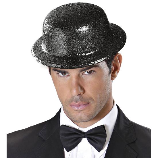 Sombrero Bombin Negro Brillante Sombrero Bombin Negro Brillante