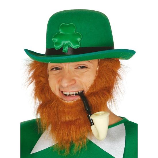 Sombrero Bombin Verde con Trebol Sombrero Bombin Verde con Trebol