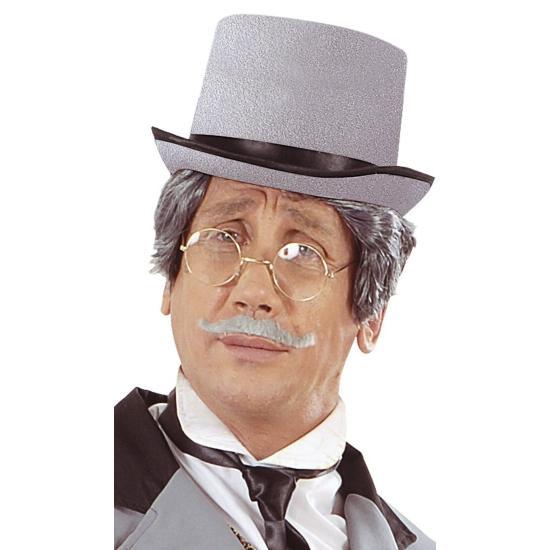 Sombrero Copa Gris fieltro Sombrero Copa Gris fieltro