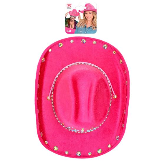 Sombrero Cowboy con Brillantes para Fiesta o Disfraz – Adulto Unisex Sombrero Cowboy con Brillantes para Fiesta o Disfraz – Adulto Unisex