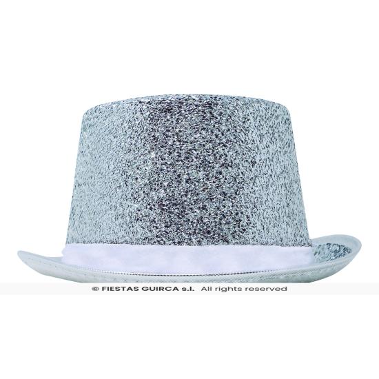 Sombrero de Copa Brillante – Dorado o Plateado (Adulto) Sombrero de Copa Brillante – Dorado o Plateado (Adulto)
