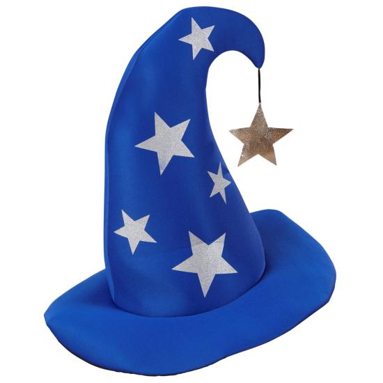 Sombrero de Mago con Estrellas para Adulto Sombrero de Mago con Estrellas para Adulto