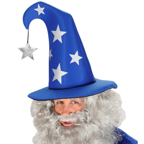 Sombrero de Mago con Estrellas para Adulto Sombrero de Mago con Estrellas para Adulto