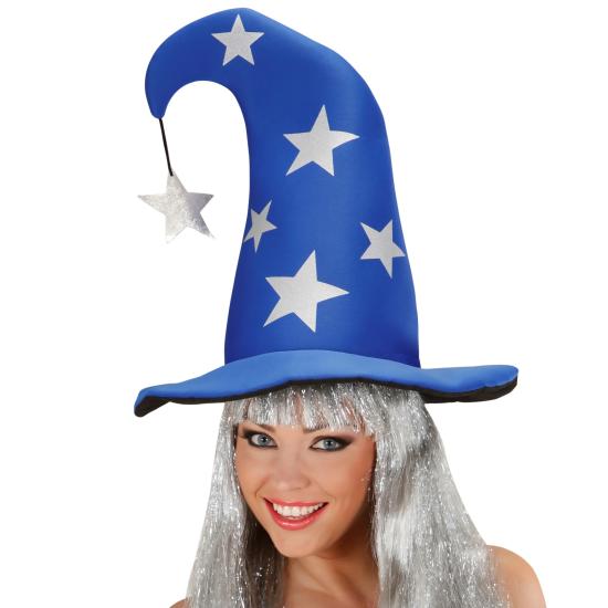 Sombrero de Mago con Estrellas para Adulto Sombrero de Mago con Estrellas para Adulto